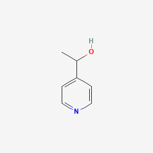 molecular formula C7H9NO B1214439 4-(1-Hydroxyethyl)pyridine CAS No. 23389-75-5