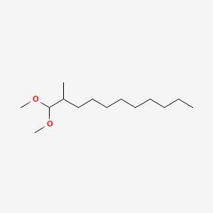 molecular formula C14H30O2 B1214443 1,1-Dimethoxy-2-methylundecane CAS No. 68141-17-3