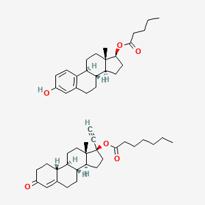 molecular formula C50H70O6 B1214444 Mesigyna CAS No. 99897-30-0