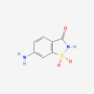 molecular formula C7H6N2O3S B1214450 6-氨基糖 CAS No. 22094-62-8