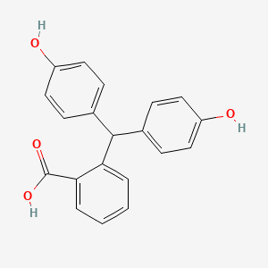 molecular formula C20H16O4 B1214455 Phenolphthalin CAS No. 81-90-3