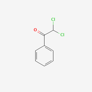 molecular formula C8H6Cl2O B1214461 2,2-Dichloroacetophenone CAS No. 2648-61-5