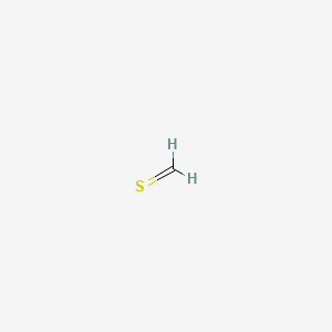 molecular formula CH2S B1214467 Thioformaldehyde CAS No. 865-36-1