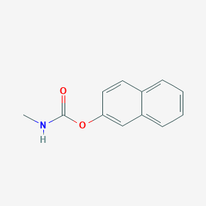 molecular formula C12H11NO2 B1214468 2-Naphthyl methylcarbamate CAS No. 4089-04-7