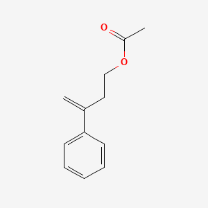 molecular formula C12H14O2 B1214469 3-Phenylbut-3-enyl acetate CAS No. 7306-12-9