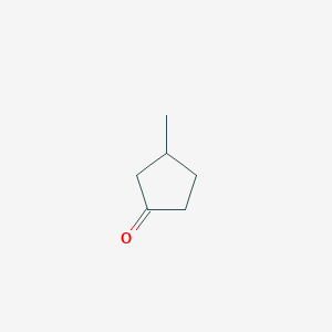 molecular formula C6H10O B121447 3-Methylcyclopentanone CAS No. 1757-42-2