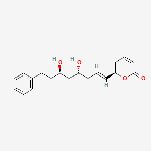 molecular formula C19H24O4 B1214477 Strictifolione 