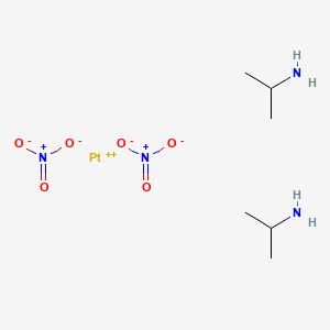 Bis-isopropylamine dinitrato platinum II