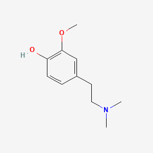 4-(2-(Dimethylamino)ethyl)-2-methoxyphenol