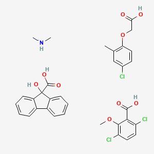 molecular formula C33H32Cl3NO9 B1214526 Aniten I CAS No. 98150-26-6