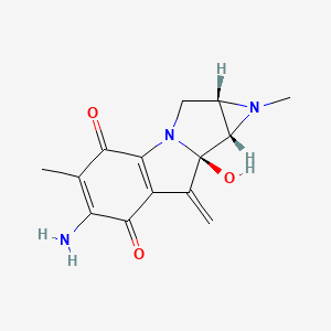 molecular formula C14H15N3O3 B1214529 Mitomycin Z CAS No. 74148-47-3