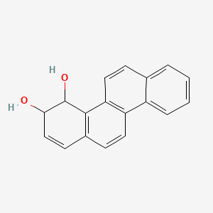 molecular formula C18H14O2 B1214539 3,4-Dihydro-3,4-chrysenediol CAS No. 28622-72-2