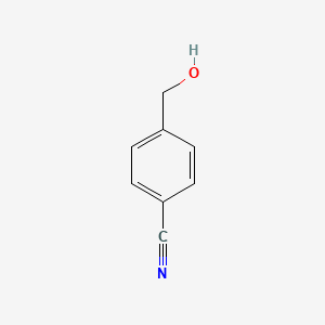 molecular formula C8H7NO B1214540 4-(羟甲基)苯甲腈 CAS No. 874-89-5