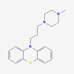 molecular formula C20H25N3S B1214570 Perazine CAS No. 84-97-9