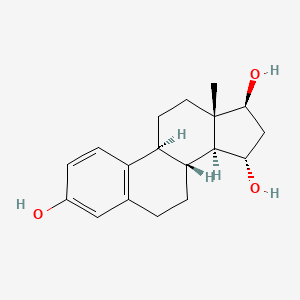 molecular formula C18H24O3 B1214573 15alpha-Hydroxyestradiol CAS No. 570-30-9