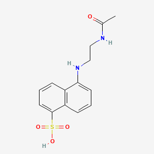 molecular formula C14H16N2O4S B1214577 1,5-Aedans CAS No. 50402-62-5