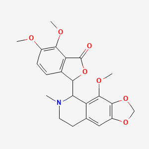 molecular formula C22H23NO7 B1214587 Noscapine CAS No. 6035-40-1