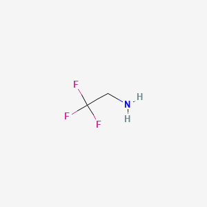 molecular formula C2H4F3N B1214592 2,2,2-三氟乙胺 CAS No. 753-90-2