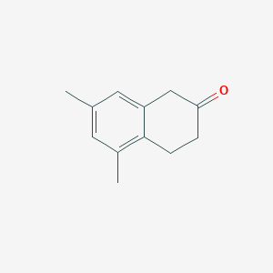 molecular formula C12H14O B121461 5,7-Dimethyl-2-tetralone CAS No. 150331-48-9