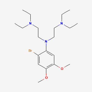 4-(2-Bromo-4,5-dimethoxyphenyl)-1,1,7,7-tetraethyldiethylenetriamine