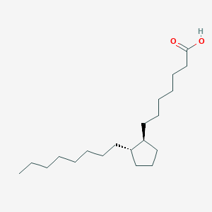 molecular formula C20H38O2 B1214620 Prostanoic acid CAS No. 25151-81-9