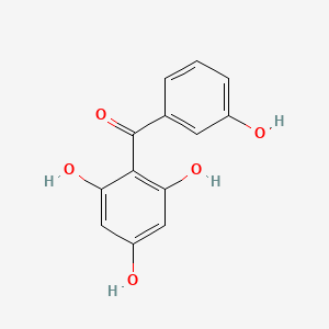 molecular formula C13H10O5 B1214623 2,3',4,6-Tetrahydroxybenzophenone CAS No. 26271-33-0
