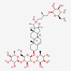 molecular formula C51H84O22 B1214626 Trigonelloside C CAS No. 60478-69-5
