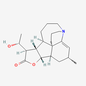 molecular formula C20H29NO3 B1214629 Megastachine CAS No. 72049-07-1