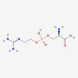 molecular formula C6H15N4O6P B1214641 D-Lombricine 