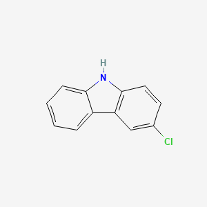 molecular formula C12H8ClN B1214643 3-氯咔唑 CAS No. 2732-25-4
