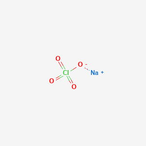 molecular formula NaClO4<br>ClNaO4 B1214645 Sodium perchlorate CAS No. 7601-89-0