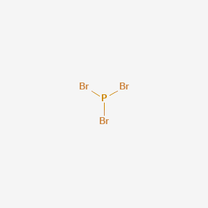 molecular formula PBr3<br>Br3P B121465 Phosphorus tribromide CAS No. 7789-60-8