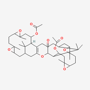 molecular formula C44H64O10 B1214651 Dihypoestoxide CAS No. 90706-58-4