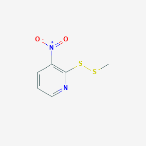 Pyridine, 2-(methyldithio)-3-nitro-