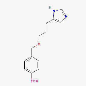 [18F]3-(1H-imidazol-4-yl)propyl-4-fluorobenzyl ether