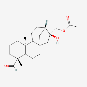 molecular formula C22H34O4 B1214695 Annosquamosin A CAS No. 192584-48-8