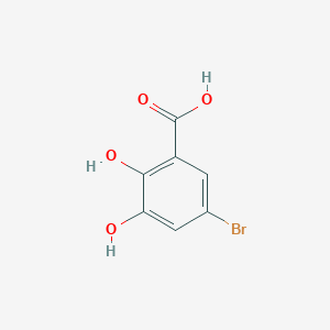 molecular formula C7H5BrO4 B121470 5-Bromo-2,3-dihydroxybenzoic acid CAS No. 72517-15-8