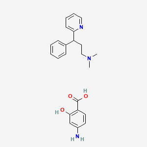 Pheniramine 4-aminosalicylate