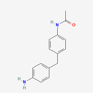 molecular formula C15H16N2O B1214710 N-乙酰-4,4'-二氨基二苯甲烷 CAS No. 24367-94-0