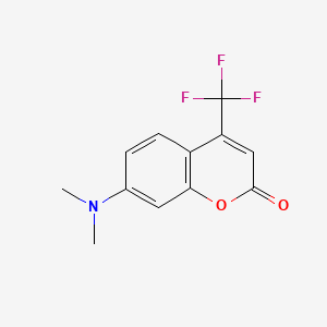 molecular formula C12H10F3NO2 B1214713 Coumarin 152 CAS No. 53518-14-2