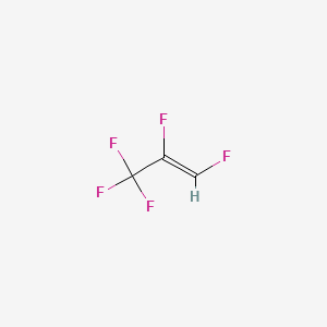 molecular formula C3HF5 B1214718 (Z)-1,2,3,3,3-Pentafluoropropene CAS No. 2252-83-7