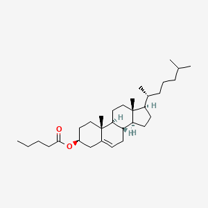 molecular formula C32H54O2 B1214719 Cholesteryl valerate CAS No. 7726-03-6