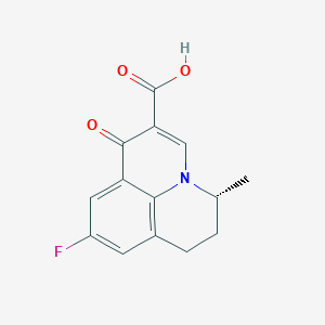 molecular formula C14H12FNO3 B121472 (R)-氟喹诺酮 CAS No. 215178-95-3