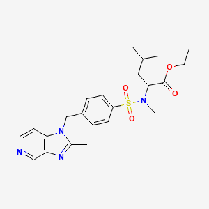 molecular formula C23H30N4O4S B1214724 LEXIPAFANT 