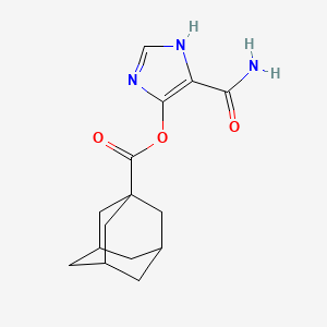 5-carbamoyl-1H-imidazol-4-yl-1-adamantanecarboxylate