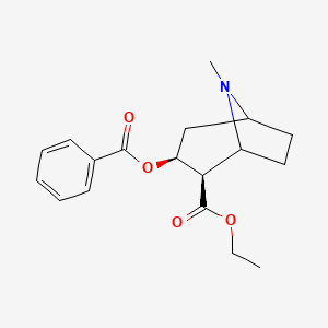 molecular formula C18H23NO4 B1214726 Homocaine 