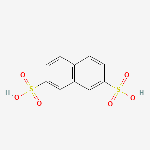 molecular formula C10H8O6S2 B1214729 Naphthalene-2,7-disulfonic acid CAS No. 92-41-1