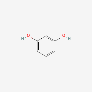 molecular formula C8H10O2 B1214731 2,5-二甲基间苯二酚 CAS No. 488-87-9