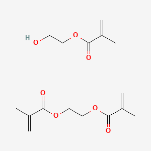 molecular formula C16H24O7 B1214735 Licryfilcon A CAS No. 25053-81-0