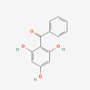 molecular formula C13H10O4 B1214741 2,4,6-Trihydroxybenzophenone CAS No. 3555-86-0